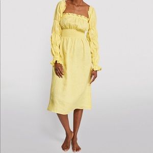 Sleeper Michelin Linen Dress